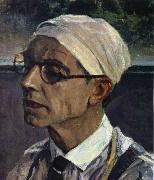 Nesterov Nikolai Stepanovich The Doc. in Surgery oil on canvas